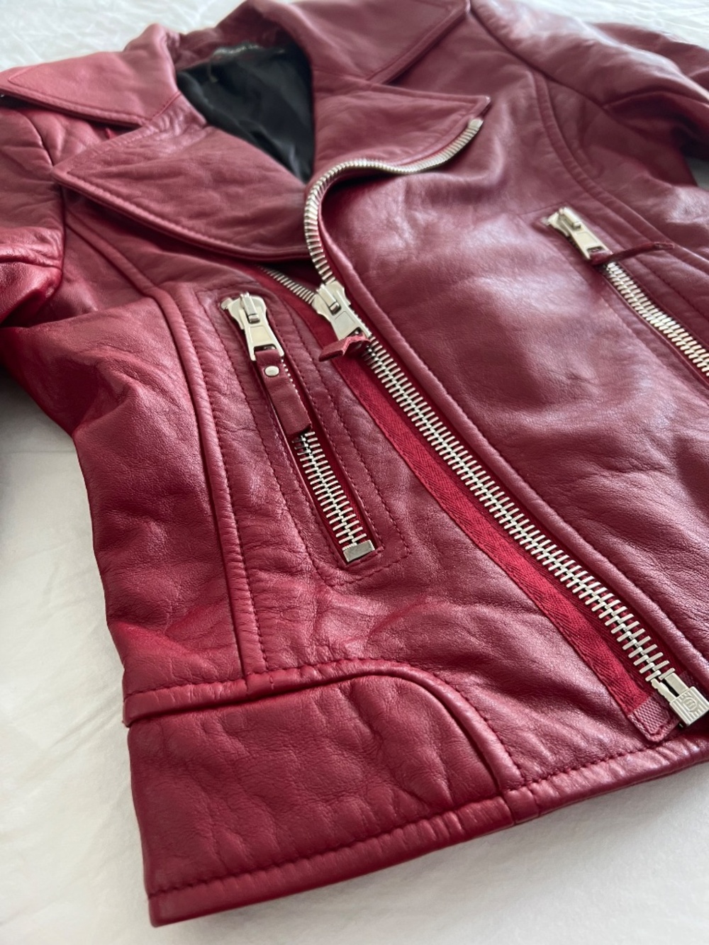 Authentic Balenciaga Leather jacket - Picture 3 of 11